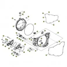 Schneller Versand Beta RR250 2T 15 Motorgehäuse 2