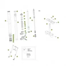 Beta RR250 2T Racing 14 Gabel 1 Kostenloser Rückversand