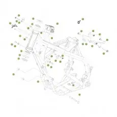 Beta RR250 2T Racing 14 Rahmen/Ausleger Beliebt