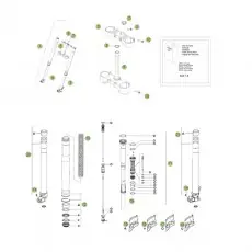 Beta RR250 2T Racing 15 Gabel Aktuell