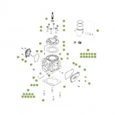 Direkt Vom Hersteller Beta RR250 2T Racing 15 Zylinder/Zylinderkopf/Ventiltrieb