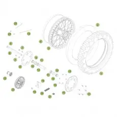 Beta RR520 Factory 11 Hinterrad Knallerangebot