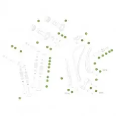 Neue Ware Beta RR520 Factory 11 Zylinder/Zylinderkopf/Ventiltrieb 2