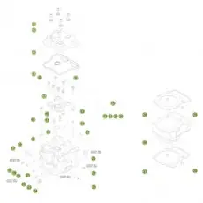Beta RR520 Factory 11 Zylinder/Zylinderkopf/Ventiltrieb 1 Markenware