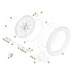 Preisknaller Beta RR250 2T Racing 16 Vorderrad