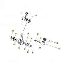 Beta RR50 Standard 10/11 Kurbelwelle/Kolben/Ausgleichswelle Preis Gesenkt