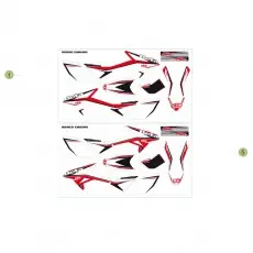 Beta RR50 Standard 13 Verkleidung/Sitzbank/Tank 3 Echt