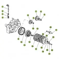 Beta RR50 Standard 13 Primärtrieb/Kupplung Aktuell
