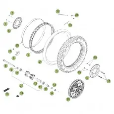 Jetzt Bestellen Beta RR50 Standard 14 Hinterrad 2