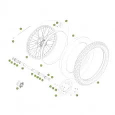 Beta RR350 EFI 15 Vorderrad Sale