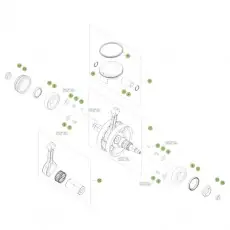 Rabatt Beta RR350 EFI 15 Kurbelwelle/Kolben/Ausgleichswelle 2