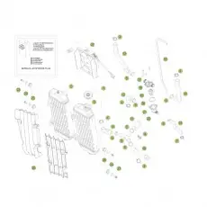 Neu Beta RR480 15 Kühlsystem