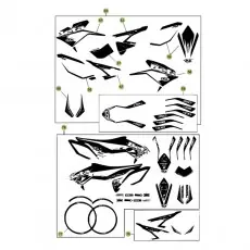 Neuheit Beta RR450 Cross Country 12 Verkleidung/Sitzbank/Tank 3