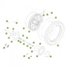 Solange Der Vorrat Reicht Beta RR430 16 Hinterrad