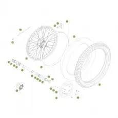 Beta RR430 16 Vorderrad Neu