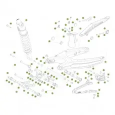 Beta RR430 16 Schwingarm - Federbein 1 Sale