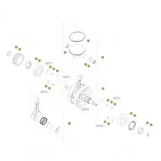 Saisonangebot Beta RR430 16 Kurbelwelle - Kolben - Ausgleichswelle 2