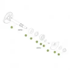 Neu Im Sortiment Beta RR430 16 Kurbelwelle - Kolben - Ausgleichswelle1