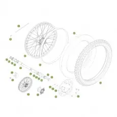 Neue Kollektion Beta RR430 15 Vorderrad