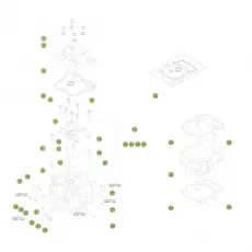 Finale Aktion Beta RR430 15 Zylinder/Zylinderkopf/Ventiltrieb 1