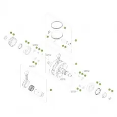 Beta RR430 15 Kurbelwelle/Kolben/Ausgleichswelle 2 Günstig