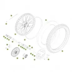 Sichere Zahlung Beta RR390 15 Vorderrad