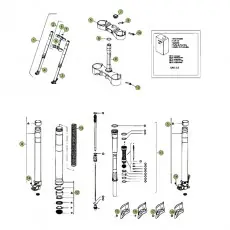 Beta RR450 Cross Country 12 Gabel 2 Saisonangebot