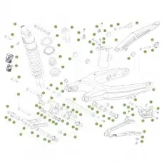 Bestseller Beta RR450 Cross Country 12 Schwingarm/Federbein