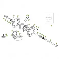 Beta RR450 Racing 09 Hinterrad Ausverkauf