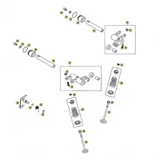 Sonderaktion Beta RR450 Racing 09 Zylinder/Zylinderkopf/Ventiltrieb 2