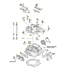 Sonderangebot Beta RR450 Racing 09 Zylinder/Zylinderkopf/Ventiltrieb 1