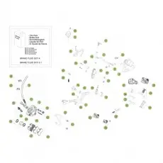 Beta RE125 16 Bremsen Billig