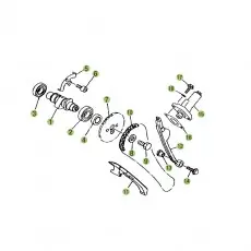 Highlight Beta RE125 16 Zylinder/Zylinderkopf/Ventilrieb 3