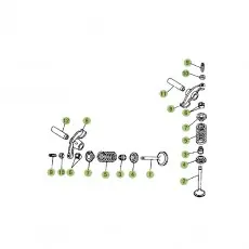 Beta RE125 09 Zylinder/Zylinderkopf/Ventiltrieb 2 Top-Preis