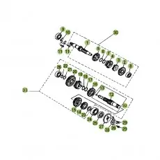 Beta RE125 09 Getriebe Expressversand