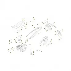 Begrenztes Angebot Beta RE125 13-14 Verkleidung/Sitzbank/Tank 2