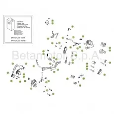 Beta RE125 15 Bremsen Neu