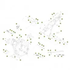 Beta RE125 15 Rahmen Zubehör Echt