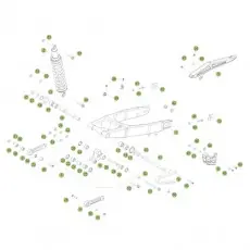 Beta RR125 LC 14-15 Schwingarm/Federbein Bestseller