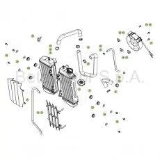 Beta RR125 LC 16 Kühlsystem Neuheit