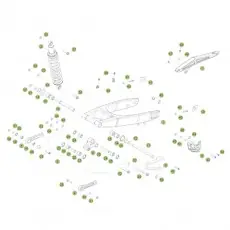 Beta RR125 LC 16 Schwingarm/Federbein Heißes Angebot