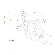 Beta RR125 LC 16 Rahmen/Ausleger Gratis Versand