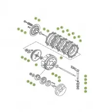 Beta RR125 LC 16 Primärtrieb/Kupplung Neuheit