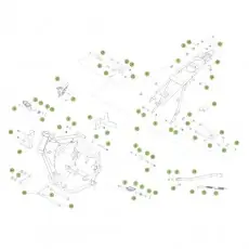 Beta RR125 13 Rahmen/Zubehör Neu