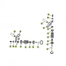 Beta RR125 13 Zylinder/Zylinderkopf/Ventiltrieb 2 Mega-Angebot