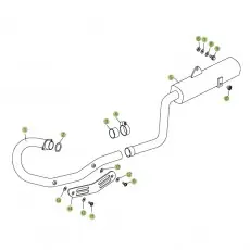 Beta RR125 11 Auspuffsystem Saisonangebot