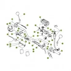 Versand Am Gleichen Tag Beta RR125 11 Lenker/Armaturen