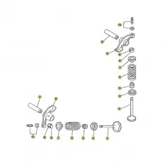 Geprüft Beta RR125 11 Zylinder/Zylinderkopf/Ventiltrieb 2