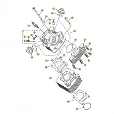 Neu Im Sortiment Beta RR125 11 Zylinder/Zylinderkopf/Ventiltrieb 1
