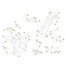 Beta RR125 14 Rahmen Zubehör Kostenloser Versand